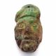Carved Stone Deity Pendant Mask Statue Antique Precolumbian Artifact Mayan Olmec The Americas photo 7