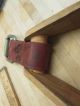 Vintage Stirrup - Wood Make - Do - Shelf - Towel Hanger - Primitive With Leather Strap Primitives photo 2