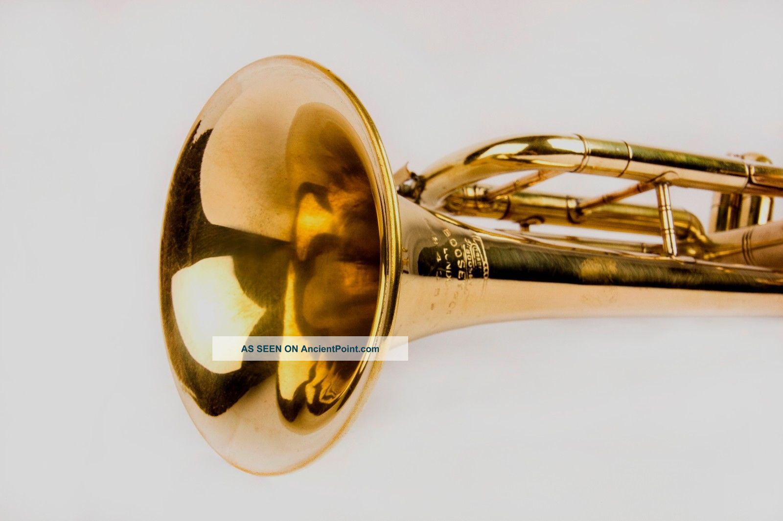 Wow Musical Handicraft Brass Pocket Cornet Bb Pitch With Mp Hot Hc 046 Brass photo