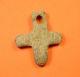 Very Rare Viking Era Lead Cross - C 11th C Ad - Wearable Religious Artifact Roman photo 2