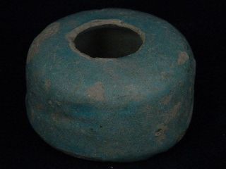 Ancient Ceramic Glazed Pot Islamic 1000 Ad Sg3608 photo