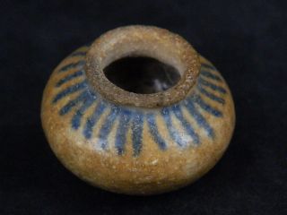 Ancient Glazed Pot Islamic 1300 Ad Bd15121 photo
