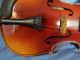 Antique Antonius Stradivarius Childs Violin 3/4 Inlaid Signed Made In Germany String photo 7