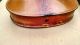 Vintage Stradivarius Copy Violin W/tiger Striping & W/wooden Coffin Case String photo 5