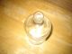 Antique Vintage Clear Glass Apothecary Jar Storage Candy With Lid Bottles & Jars photo 2