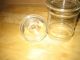 Antique Vintage Clear Glass Apothecary Jar Storage Candy With Lid Bottles & Jars photo 3