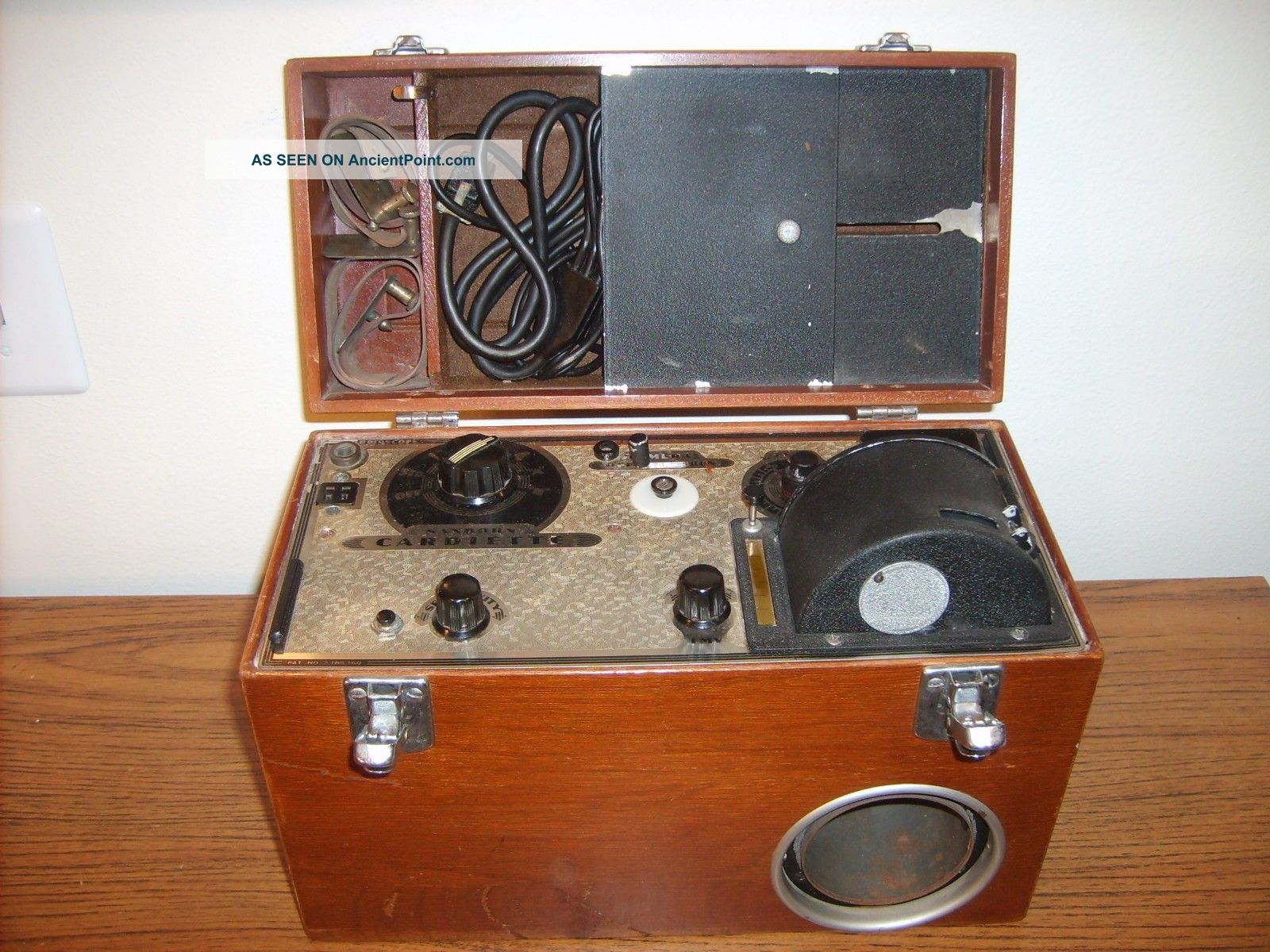 Antique 1939 Sanborn Cardiette Cardioscope Medical Instrument Other Antique Science Equip photo