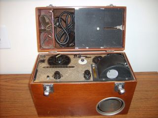 Antique 1939 Sanborn Cardiette Cardioscope Medical Instrument photo