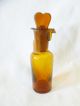 Antique Drip By Drop Chloroform Anesthesia Apothecary Amber Glass Bottles C1890 Other Antique Science, Medical photo 1