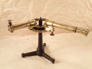 Antique Prism Spectroscope/spectrometer,  Brass Science Lab Apparatus Steam Punk photo