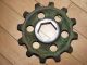 Antique Cast Iron Farm Industrial Gear Sprocket Cog Barn Steampunk Art Other Mercantile Antiques photo 1