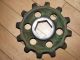 Antique Cast Iron Farm Industrial Gear Sprocket Cog Barn Steampunk Art Other Mercantile Antiques photo 1