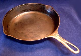 Griswold 8 Cast Iron Skillet 704p Erie Pa.  Usa Vintage Frying Pan photo