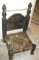 Primitive Antique Chair,  Learn To Cane On This Early 19th Century Antique Chair 1800-1899 photo 2