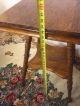 Stand Antique Crosscut Solid Oak,  C8pics4size/etc.  Ships Greyhound $79,  Make Offer 1900-1950 photo 5