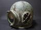 Rare Old Diving Helmet Copper Antique Other Antiquities photo 4