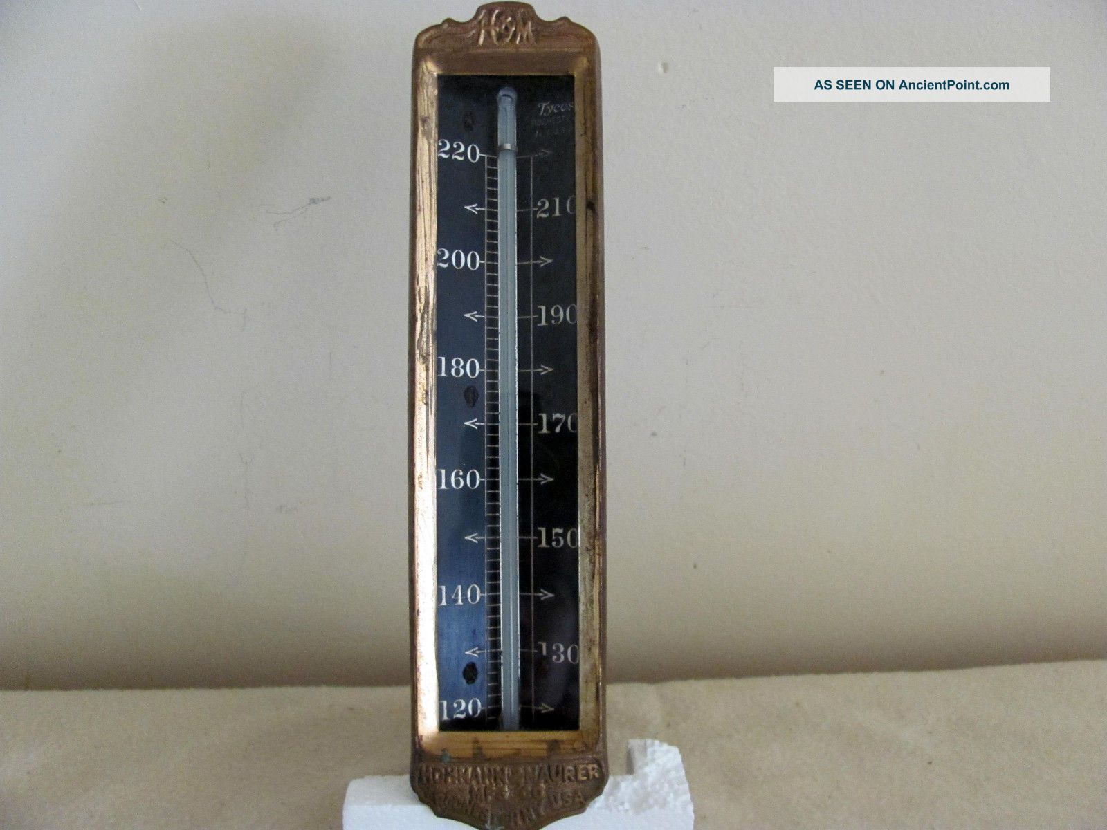 Antique Industrial Gauge Hohmann & Maurer Rochester Ny Other Mercantile Antiques photo