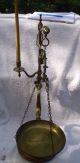 Antique Balance Scale,  Candle Holder,  Brass,  Goose Neck,  Pharmaseutical,  Gold &silver Scales photo 4