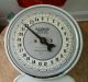 Vintage 1940 Hanson Bros Model 2000 Red Top Kitchen Utility Scale Chicago Usa Scales photo 5