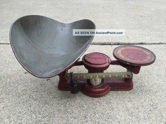 1867 Howe Co.  6 Lb.  Antique Candy Scale - Model 5097 Scales photo
