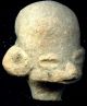 Pre - Columbian Aztec Zolapan Clay Alien? Figure Head,  Ca;350 - 700 Ad The Americas photo 1
