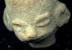 Pre - Columbian Aztec Zolapan Clay Alien? Figure Head,  Ca;350 - 700 Ad The Americas photo 3