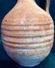 Ancient Roman Terracotta Pitcher/jug With Linear Groove Design And Maker ' S Mark Holy Land photo 4