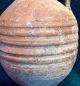 Ancient Roman Terracotta Pitcher/jug With Linear Groove Design And Maker ' S Mark Holy Land photo 5