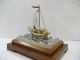Silver960 The Japanese Treasure Ship.  42g/ 1.  48oz.  Takehiko ' S Work. Other Antique Sterling Silver photo 3