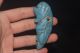 Old Chinese Neolithic Hongshan Chrysocolla Hand Carved Amulet Pendant Necklaces & Pendants photo 1