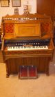 1893 Kimball Mormon Pump Organ Keyboard photo 2