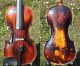 Beautifully Restored Antique Czech Or German Violin.  Build & Tone String photo 1