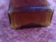 Lg.  19 Oz.  Boericke & Runyon Amber Antique Homeopathic Medicine Bottle Pharmacy Bottles & Jars photo 4