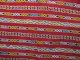 Antique Hand Woven African Red Striped Cross Hatch Zig Zag Rug W/fringe Nr Yqz Other African Antiques photo 2
