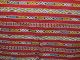 Antique Hand Woven African Red Striped Cross Hatch Zig Zag Rug W/fringe Nr Yqz Other African Antiques photo 4