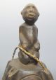 Antique African Tribe Baule Tribal Art Figural Wooden Vessle Sculpture Nr Yqz Sculptures & Statues photo 7