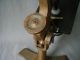 Antique Brass Microscope As Found Dated 1879 & Signed W.  H.  Bulloch Chicago Ill. Microscopes & Lab Equipment photo 6