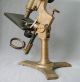 Antique Brass Microscope As Found Dated 1879 & Signed W.  H.  Bulloch Chicago Ill. Microscopes & Lab Equipment photo 7