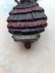 99p Reserve Antique Brass Hand Painted Art Deco Door Knocker Esmeralda 1923 Door Bells & Knockers photo 1