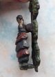 99p Reserve Antique Brass Hand Painted Art Deco Door Knocker Esmeralda 1923 Door Bells & Knockers photo 4