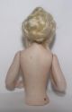 Antique Vtg 1920 Bisque German Boudoir Pin Cushion Half Doll,  Jointed Arms Pin Cushions photo 10
