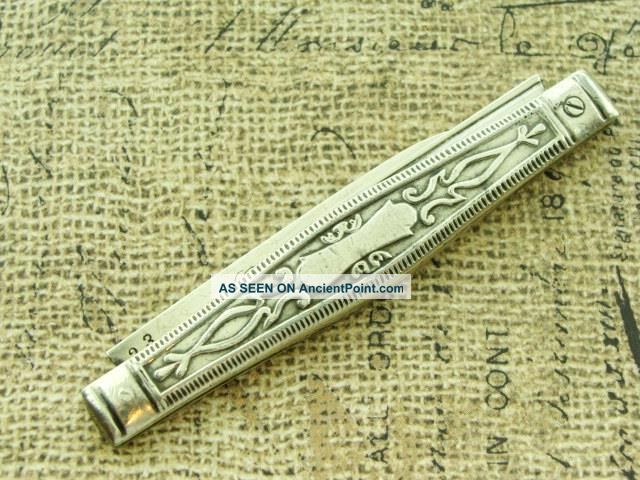 Antique Bella Sterling 23 Hallmark Folding Pocket Fruit Pen Knife Hunting Knives Other Antique Sterling Silver photo