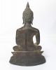 An Antique Nepal / India Asia Gold Gilt Bronze Buddha Figure Buddha photo 1