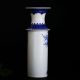Chinese Blue & White Hollow Hand - Painted Vase W Qianlong Mark Csy852 Vases photo 5