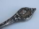 Antique F&b Foster Bailey Art Nouveau Sterling Silver Repousse Magnifying Glass Other Antique Sterling Silver photo 4