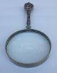 Antique F&b Foster Bailey Art Nouveau Sterling Silver Repousse Magnifying Glass Other Antique Sterling Silver photo 8