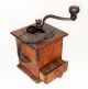 Coffee Grinder Imperial Arcade Mill Iron Wood Box Style Antique 1800 Other Antique Home & Hearth photo 1