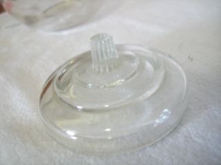 Glass Apothecary Jar Lid Bottle Vintage Round Ball Style photo