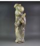 Antique Chinese Old Hetian Jade Carved Woman Lady Carving Men, Women & Children photo 2