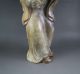 Antique Chinese Old Hetian Jade Carved Woman Lady Carving Men, Women & Children photo 5